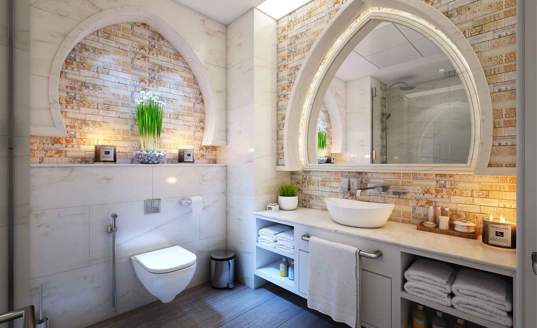 Modern bathroom